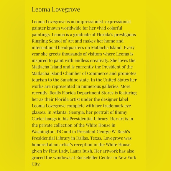 Leoma Lovegrove (Florida Artist) Heart Art Crossbody Bag - Picture 2 of 9